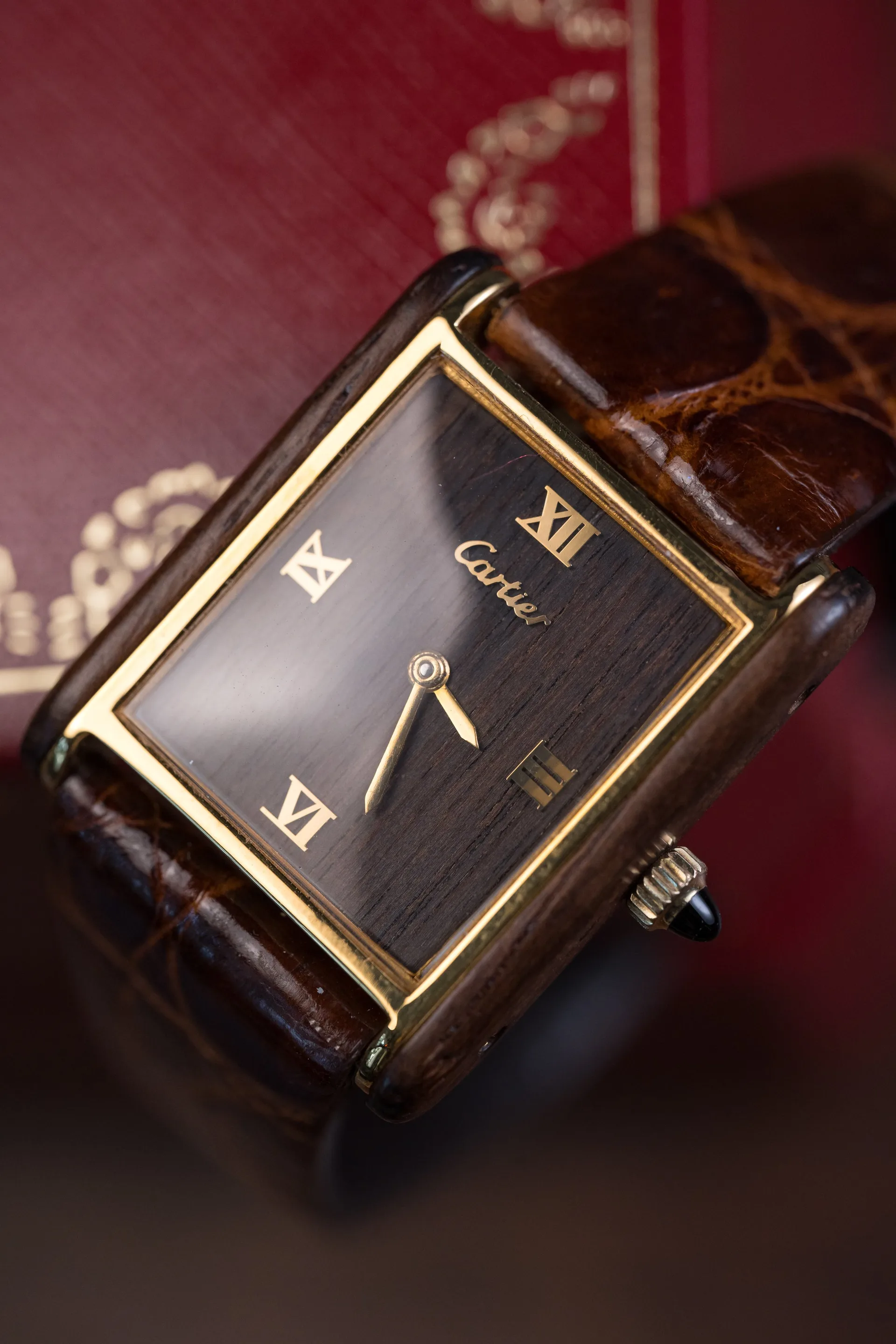 Tank de Cartier wood 1975 3