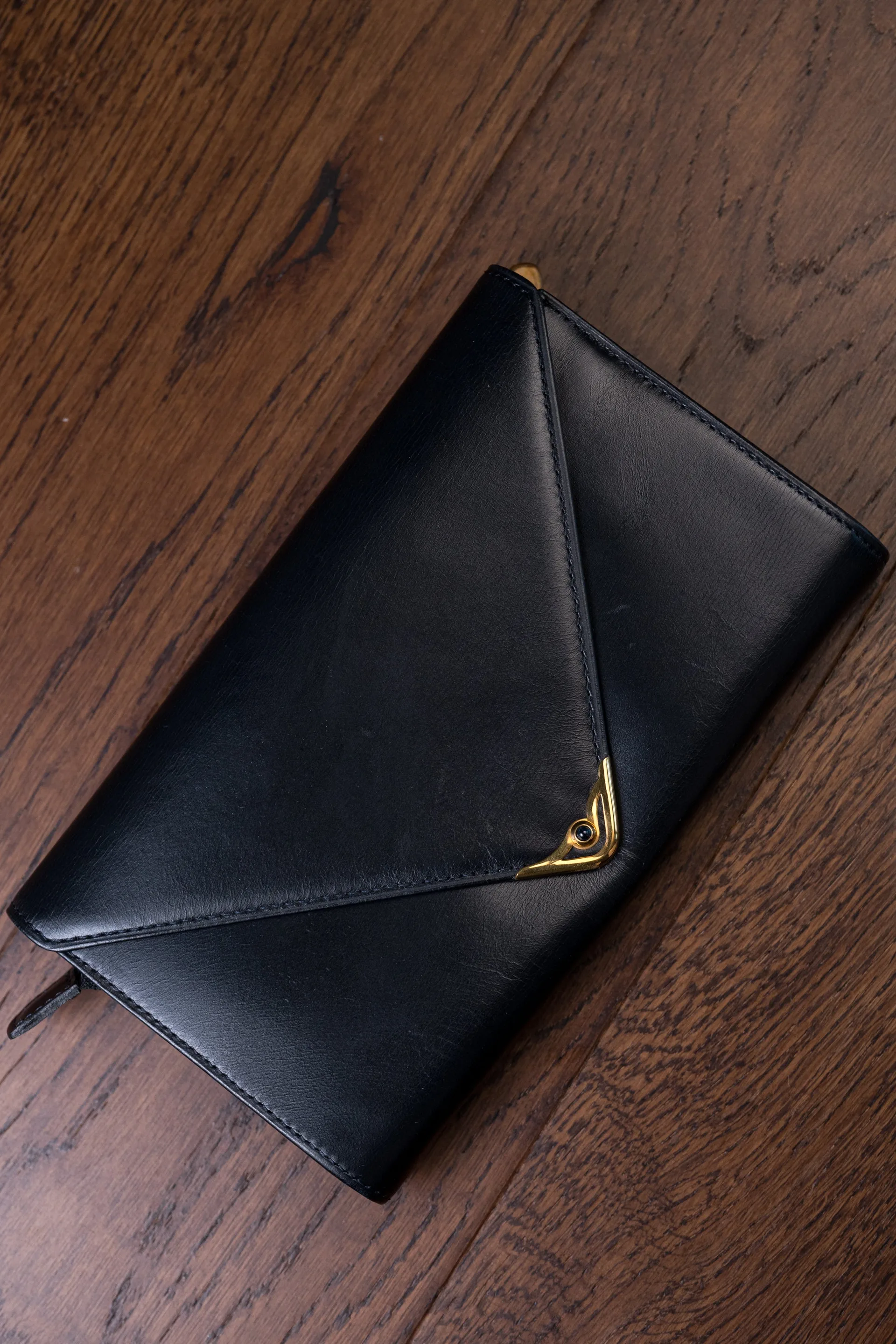 Hermès de Cartier clutch bag 1980s
