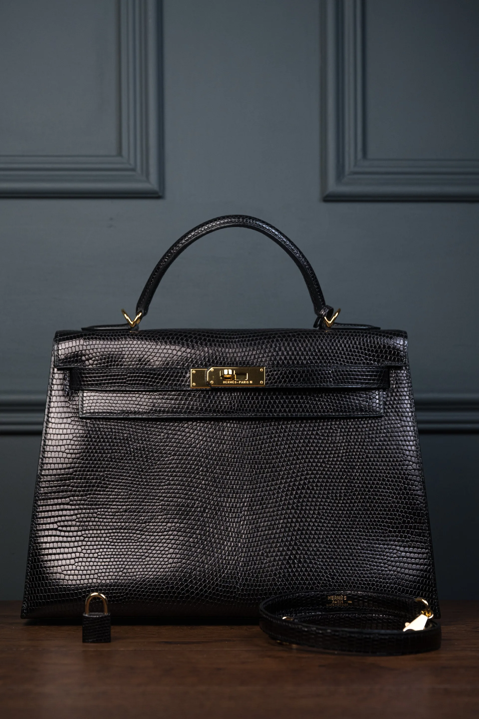 Hermès Kelly 32 Lizard 2000s