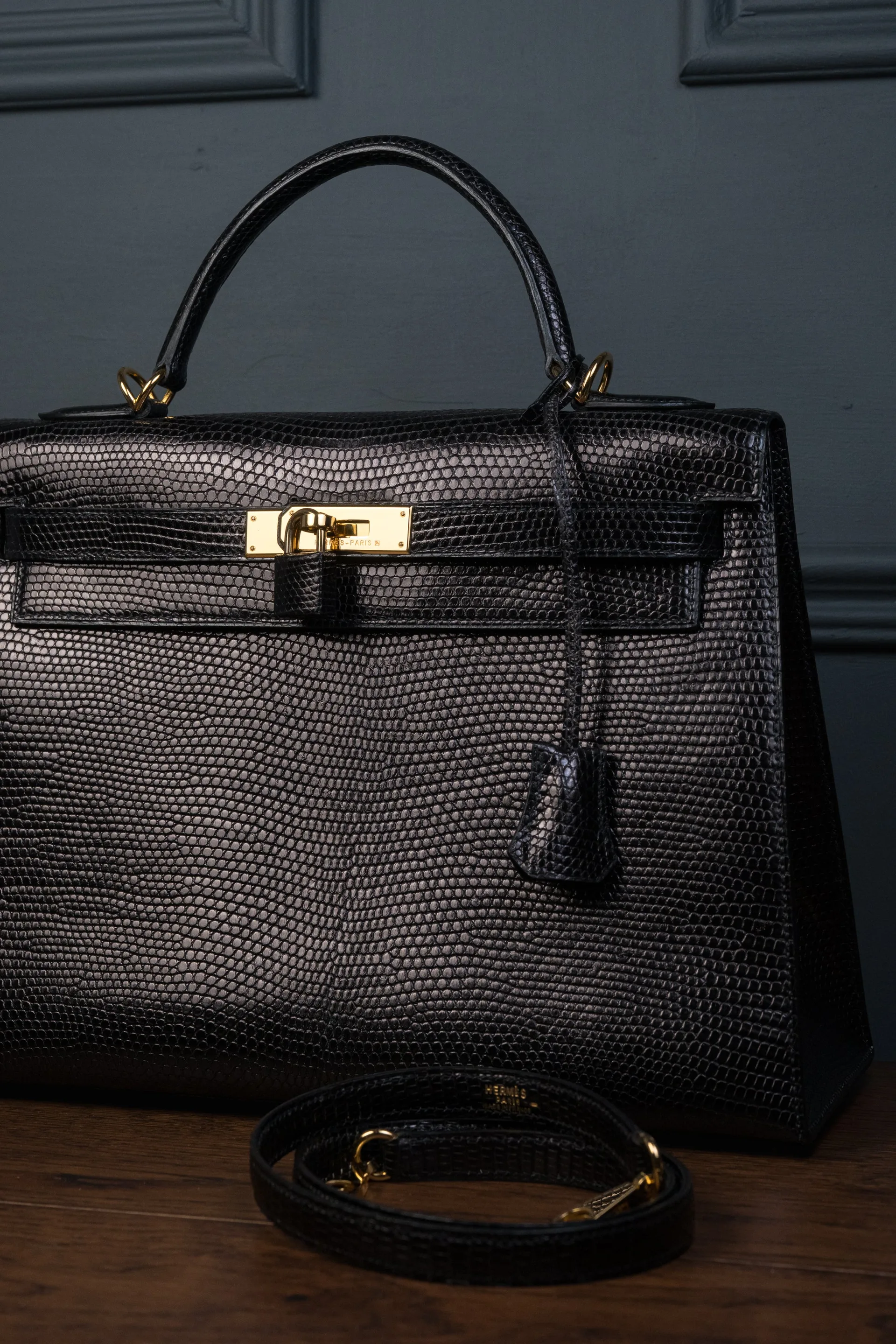 Hermès Kelly 32 Lizard 2000s 2