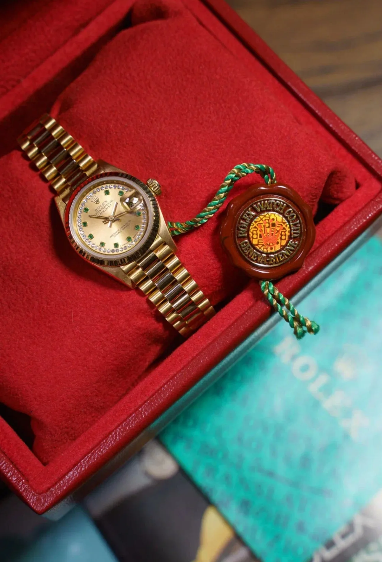 Rolex Emeralds Datejust