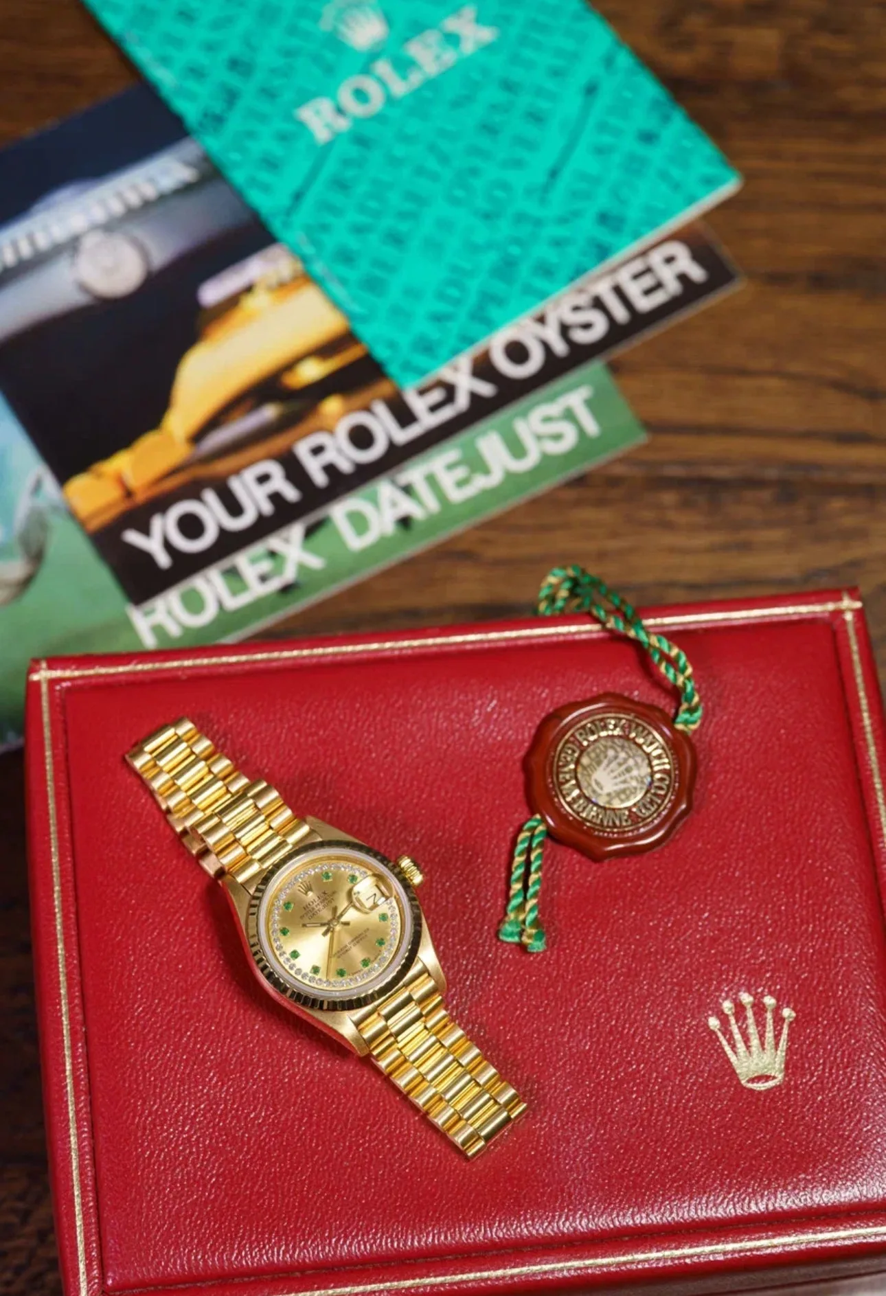 Rolex Emeralds Datejust 2