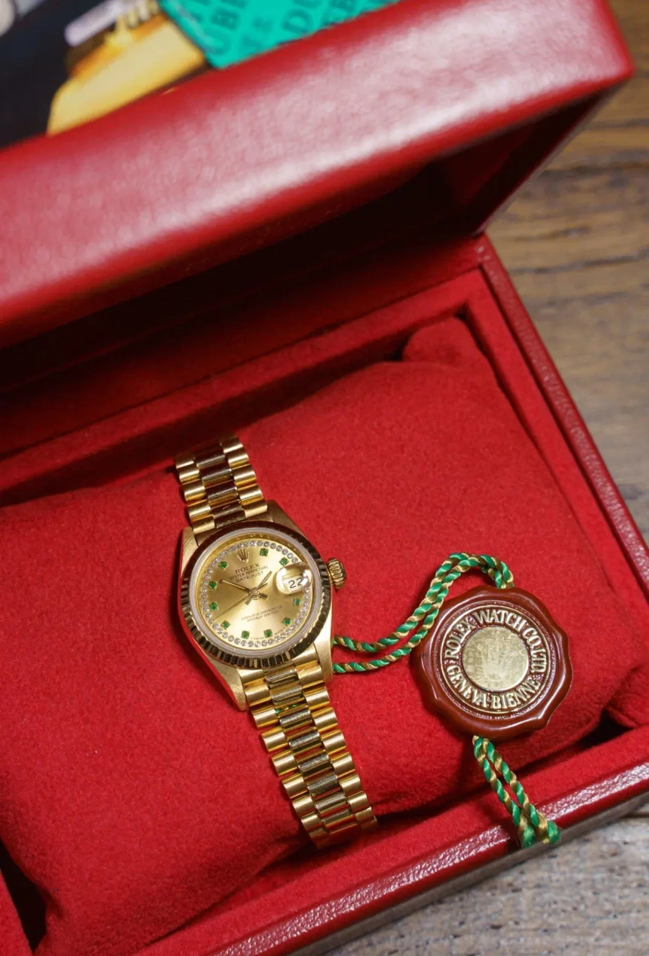 Rolex Emeralds Datejust 3
