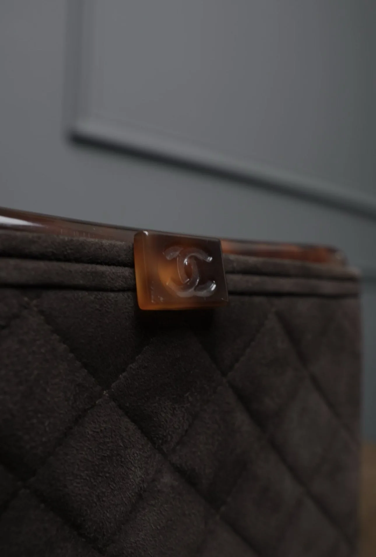 Chanel suede 3
