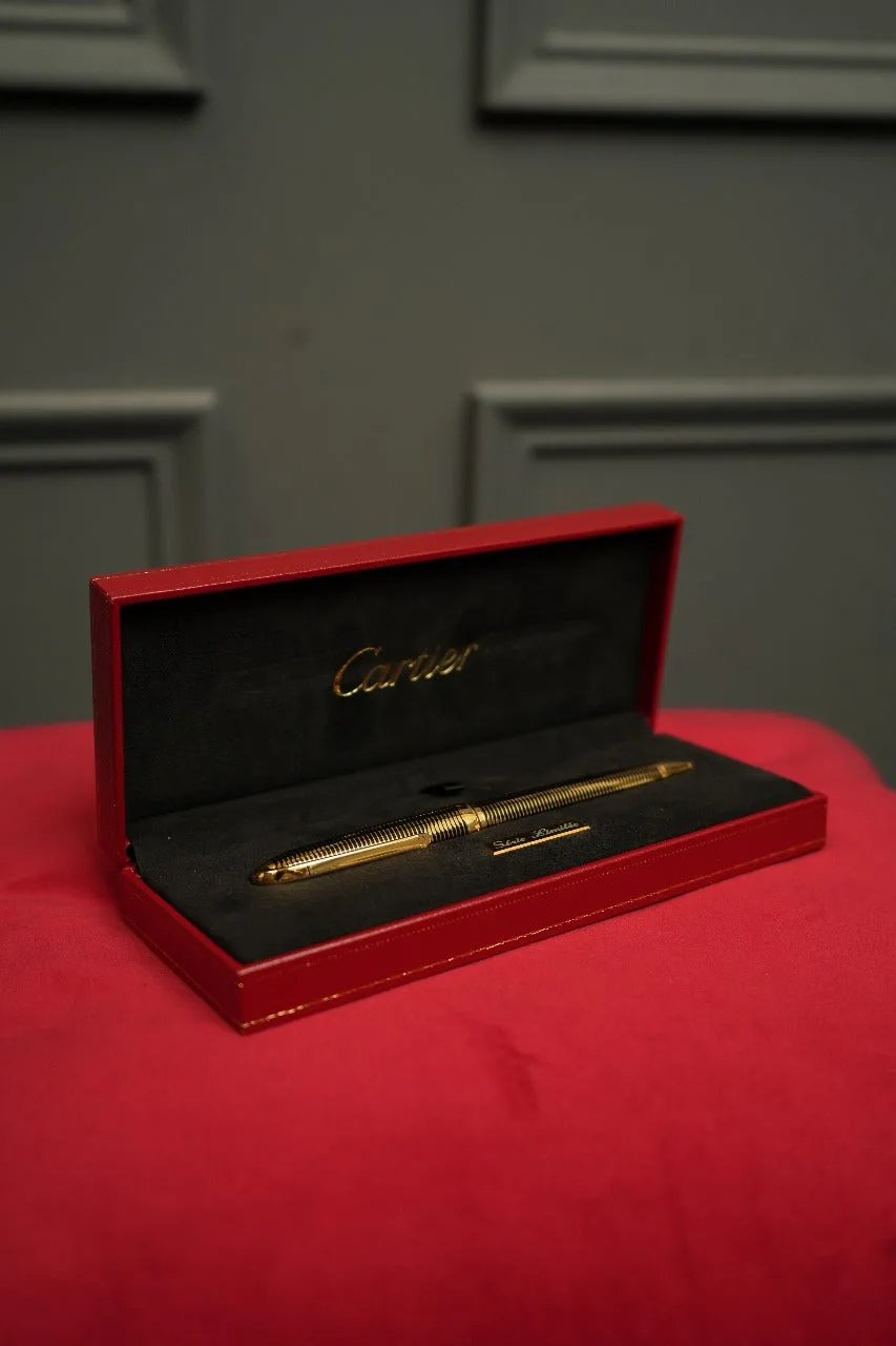 Cartier Yellow Gold Pen