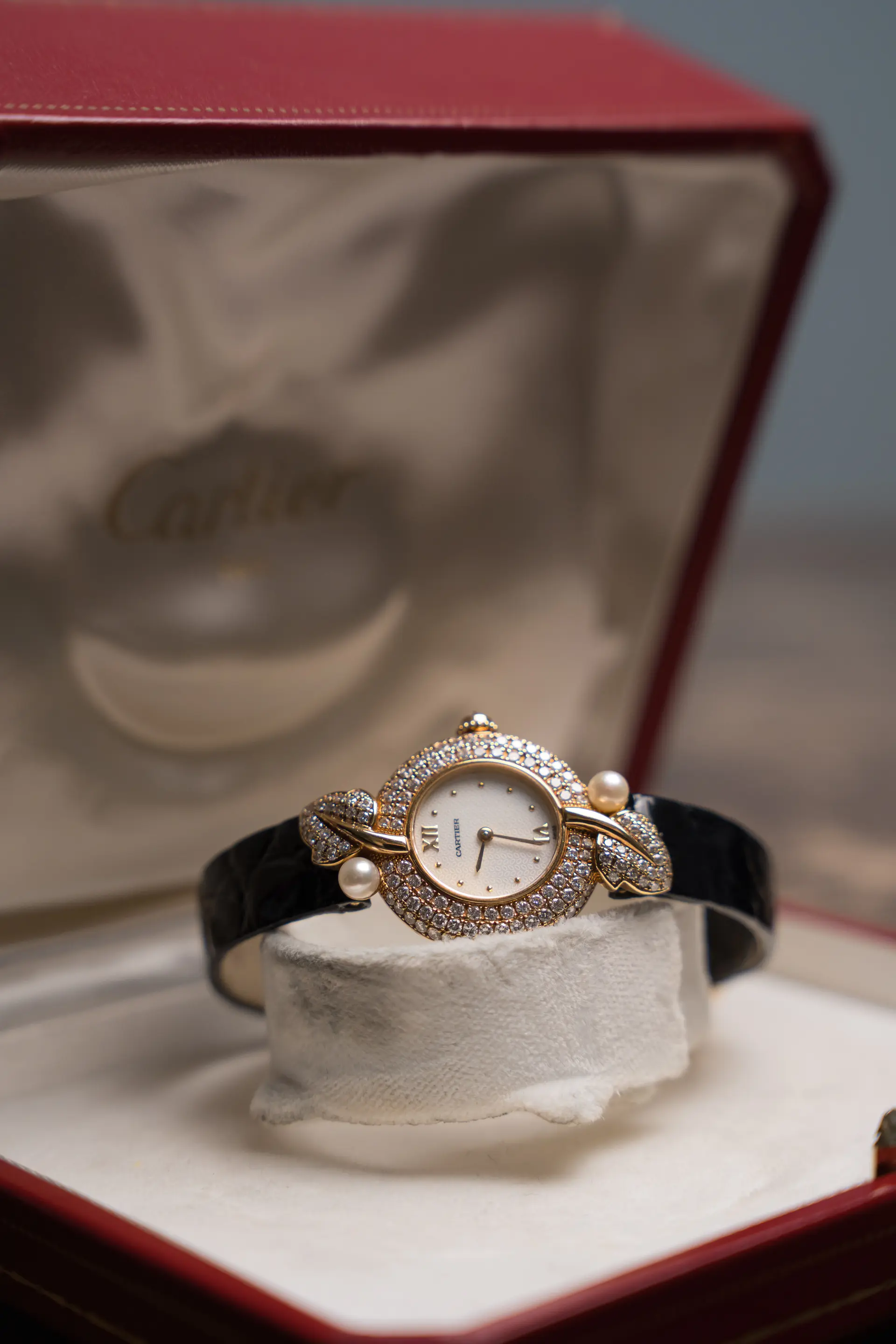 Cartier Diamond Pearl Colisee 3