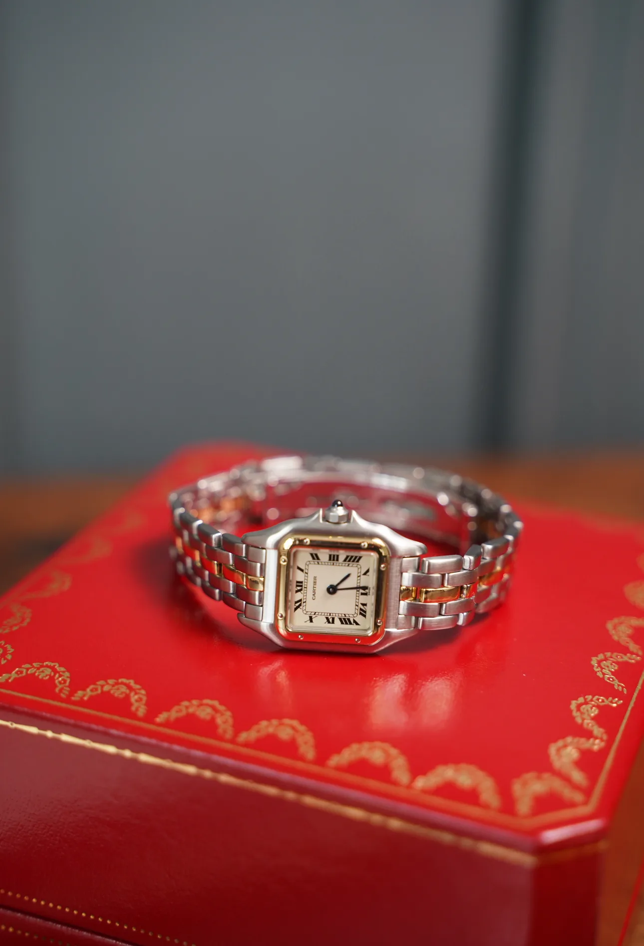Cartier Panthère steel and gold  3