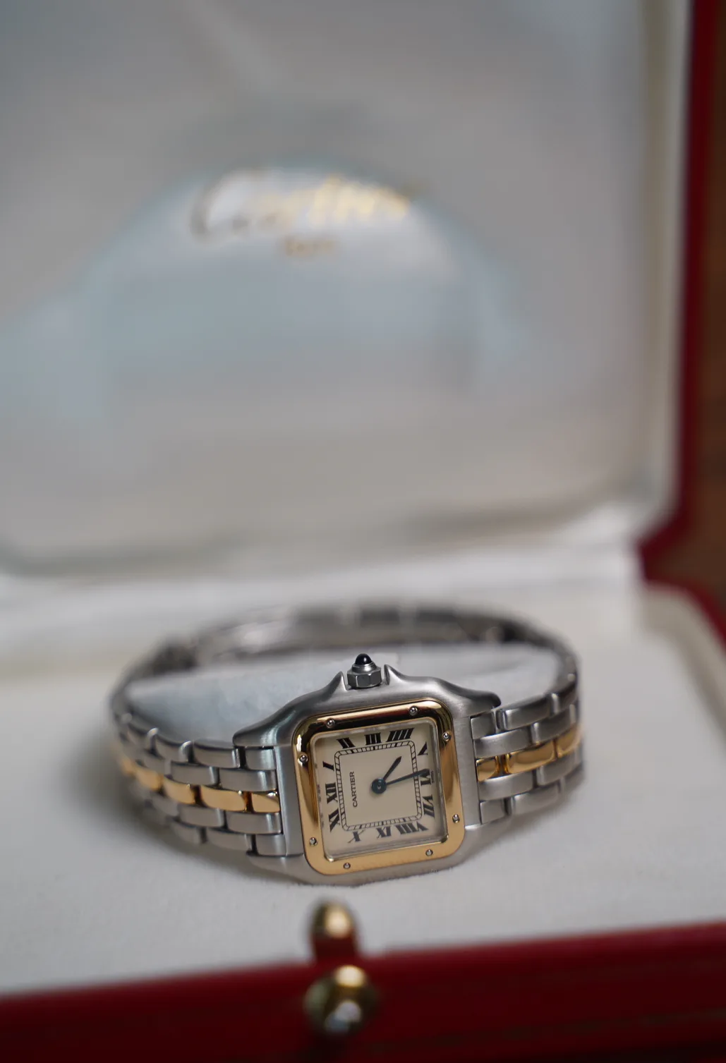 Cartier Panthère steel and gold 