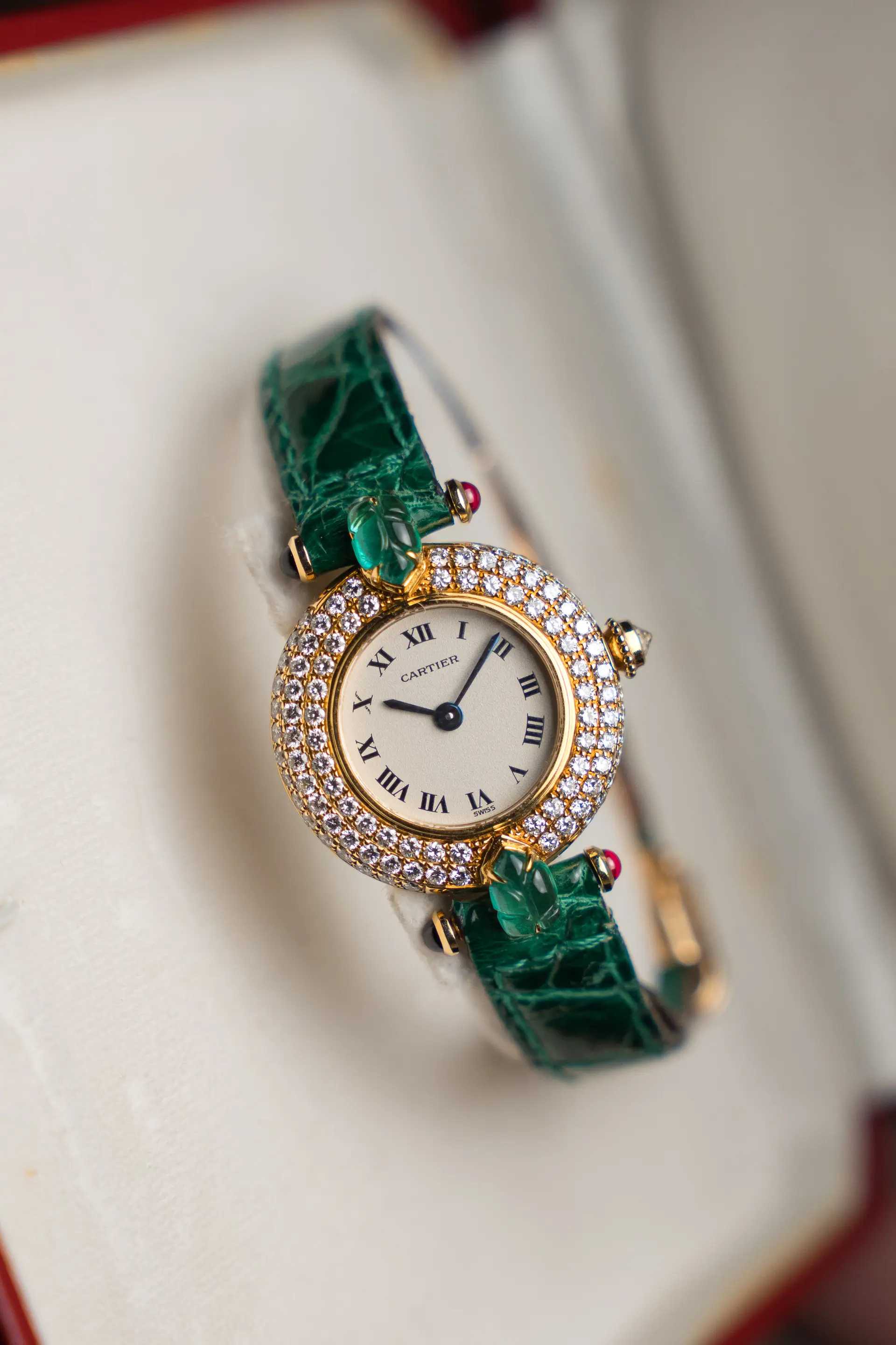 Cartier Colisee Tutti Frutti Chrysophrase 
